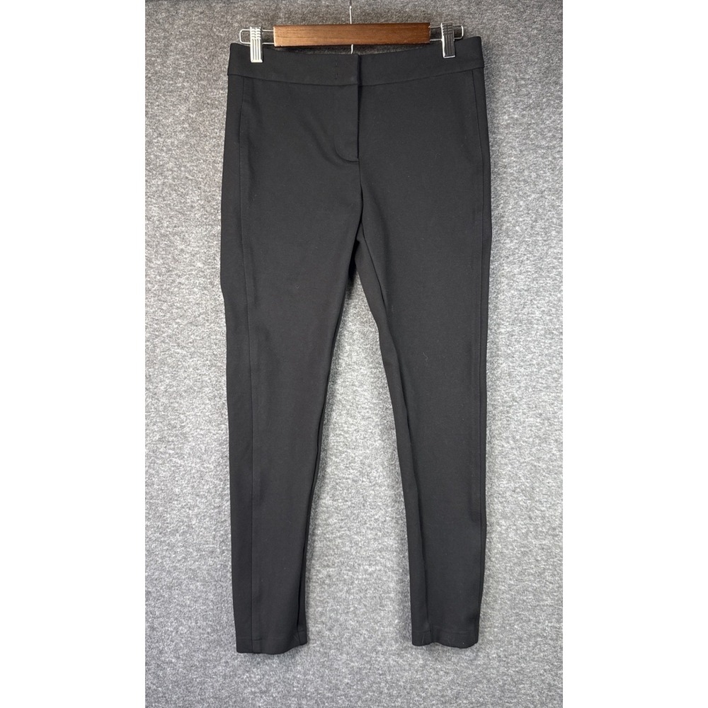 Emporio Armani Blk Stretch Tailored Career Pants Leggings Womens Size 28x27 Slim